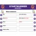 STARTNUMMER - kravkort